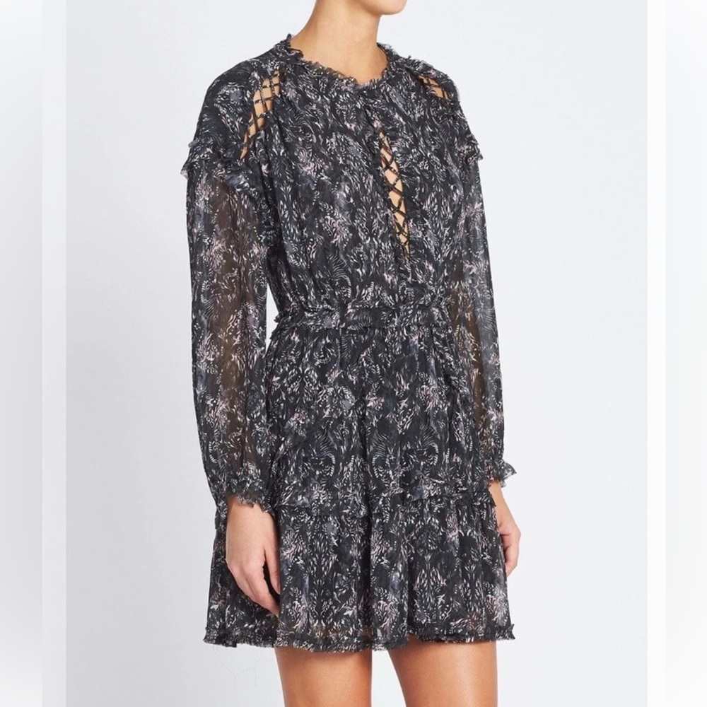 IRO Darling Cut Out and Open Back Dress size 36 US 2